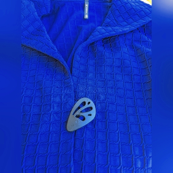 IC by Connie K- NWT- Textured deep purple swing jacket - Picture 5 of 5